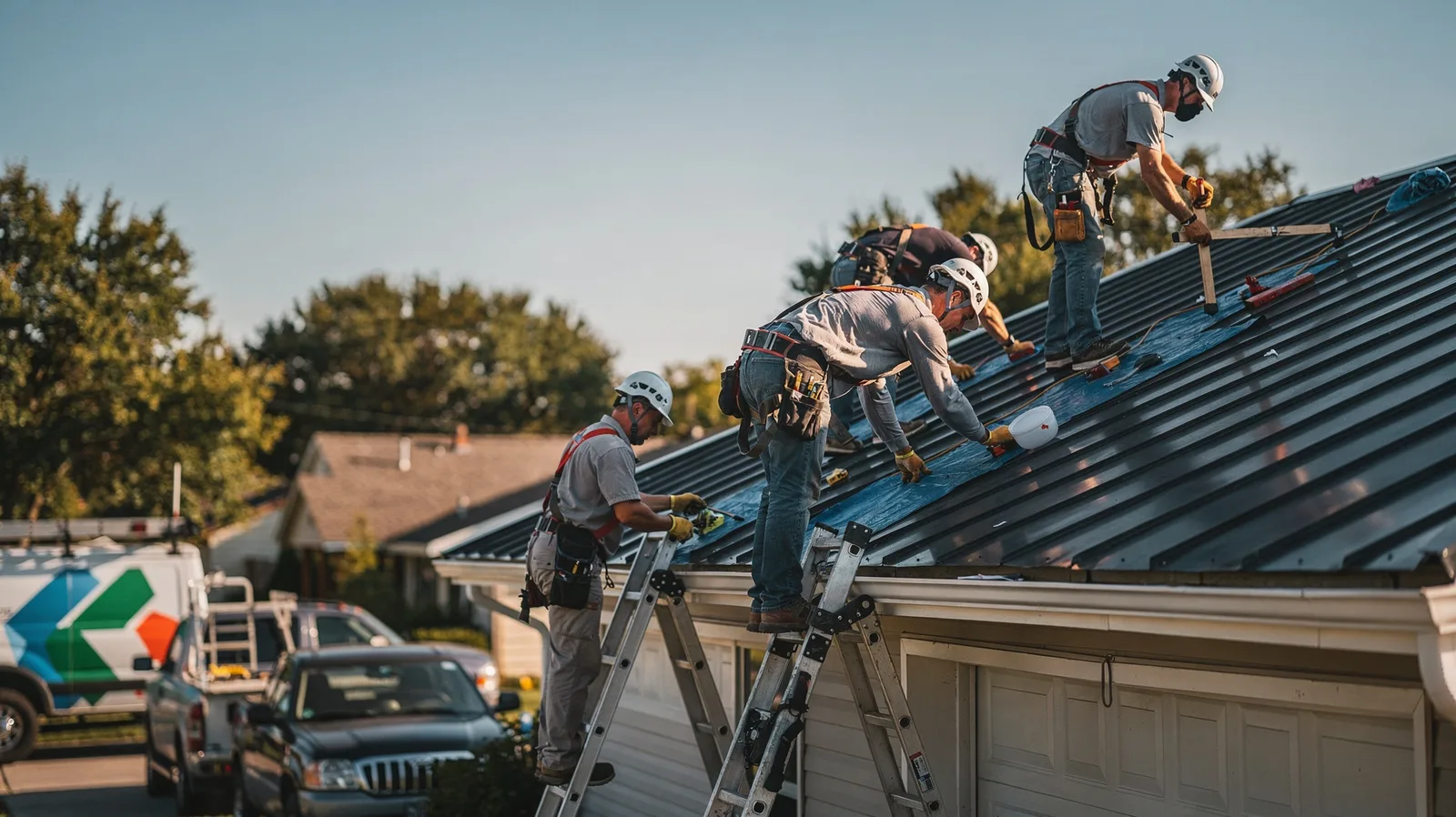 Metal Roof Installation in Ridge Farm, IL near me